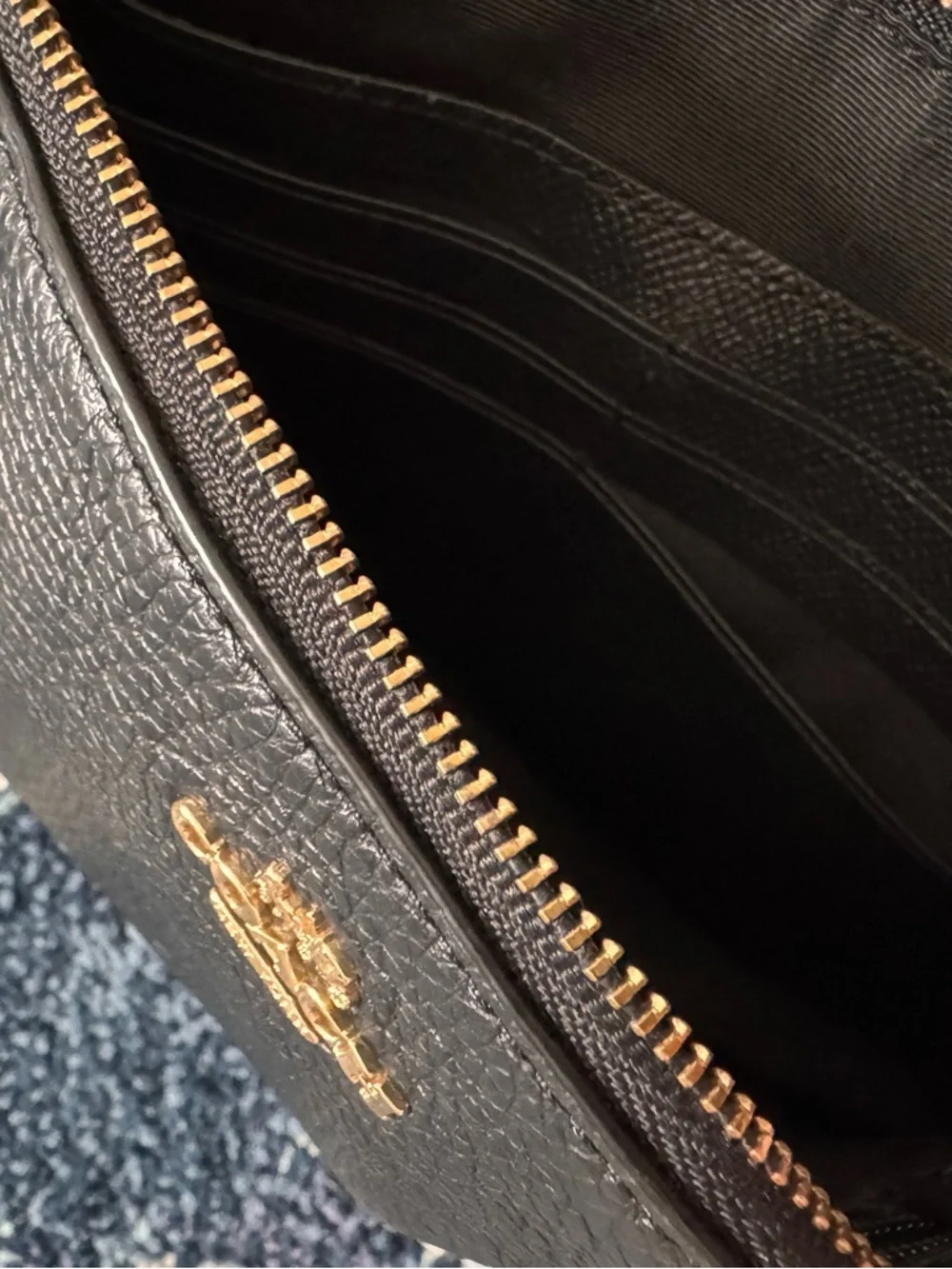 Coach Large Pebbled Wristlet - Picture 10 of 16
